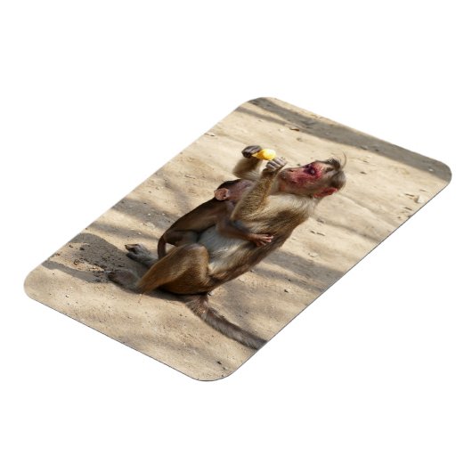 aap - Moeders ontbijt Magneet (Linkerzijde)