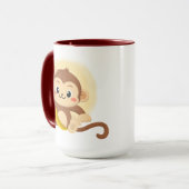 aap monogram mok (Voorkant links)