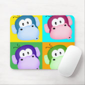 aap muismat (Met muis)