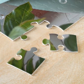 Aap neemt een bad legpuzzel (Zijkant)