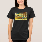 Aap Noot Mies Tri-Blend Shirt (Voorkant)