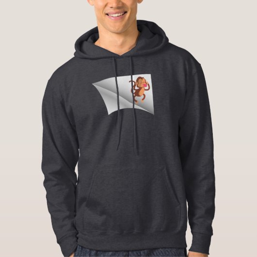 Aap onder de pleister hoodie (Voorkant)