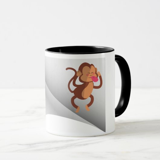 Aap onder de pleister mok (Voorkant rechts)