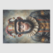 Aap ontsnapt uit het circus - Decoupage - Tissuepapier (Voorkant)