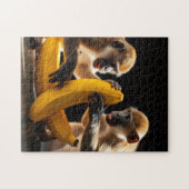 Aap ontwerp legpuzzel (Horizontaal)