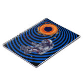 aap op de ruimtevlucht notitieboek (Linkerzijde)