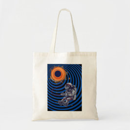 aap op de ruimtevlucht tote bag