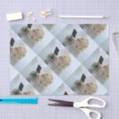 aap op het scherm tissuepapier (Craft)