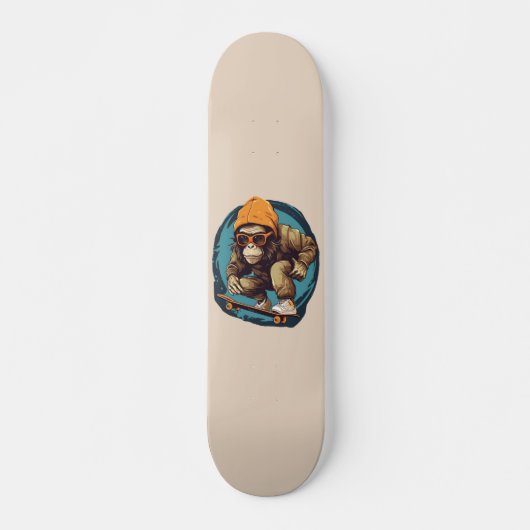 aap persoonlijk skateboard (Voorkant)