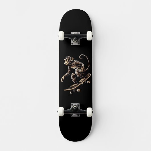 aap persoonlijk skateboard (Voorkant)