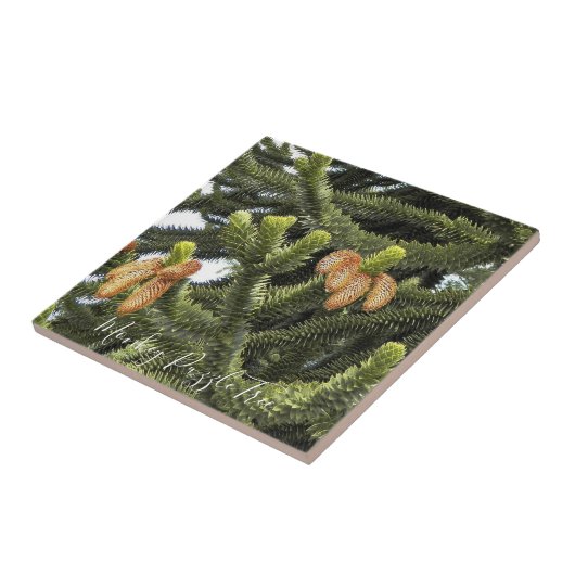Aap Puzzel Boom Botanisch Tegeltje (Zijkant)