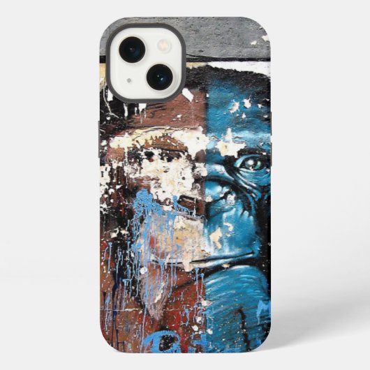 Aap Retro Apple iPhone 8/7, Barely There Hoesje (Achterkant)