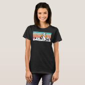 Aap Retro  Wilde Dier Voor Mannen Vrouwen 4 T-shirt (Voorkant volledig)