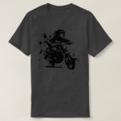 Aap rijden op de motor t-shirt (Design voorkant)
