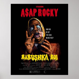 AAP ROCKY - BABUSHKA BOI POSTER