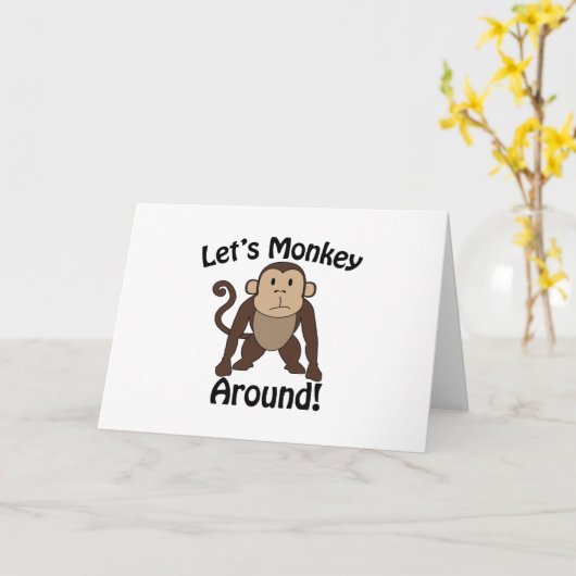 aap rond kaart (Gele Bloem)