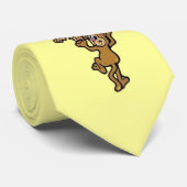 aap rond stropdas (Opgerold)