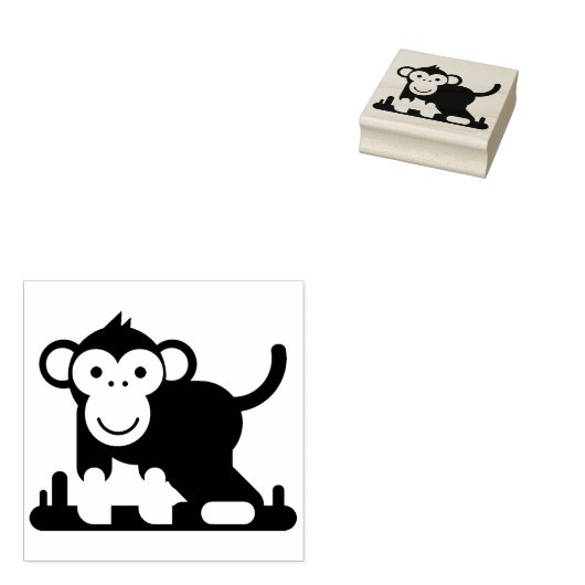 aap rubberstempel (Gestempeld)