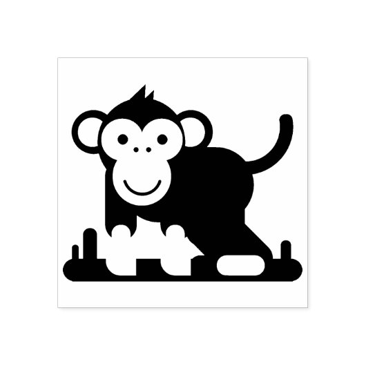 aap rubberstempel (Afrduk)