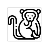 aap rubberstempel (Afrduk)