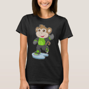 Aap Schaatsen Schaats T-shirt