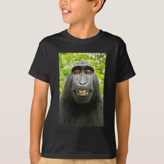 Aap Selfie T-shirt (Voorkant)