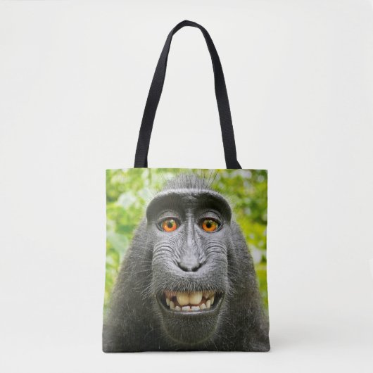 Aap Selfie Tote Bag (Voorkant)