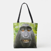 Aap Selfie Tote Bag (Achterkant)