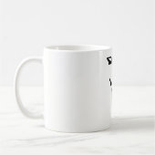 Aap Silhouet Koffiemok (Links)
