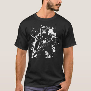 Aap speelt saxofoon t-shirt