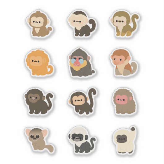 Aap Sticker (Voorkant)