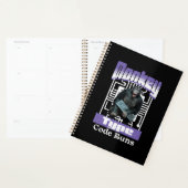 Aap Type, Code Loopt Grappig Full-Stack Ontwikkela Planner (Display)