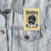 Aap Typt, Code Loopt Grappig Full-Stack Ontwikkela Button (Insitu)