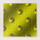 Aap van de aarde legpuzzel (Verticaal)