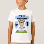 Aap Verjaardag Jongen 1e T-shirt (Voorkant)