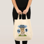 Aap Verjaardag Jongen 1e Tote Bag (Voorkant (product))