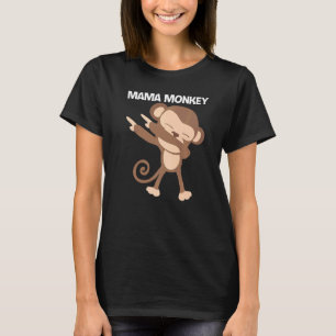 aap voor vrouwen mam ape dierentuin wilde dieren 1 t-shirt