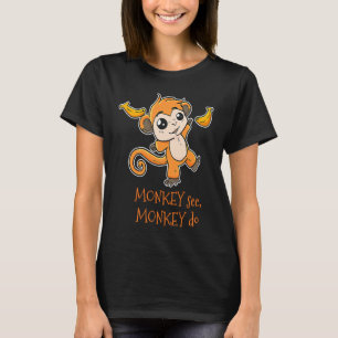 aap zie aap dierentuin dierentuin t-shirt