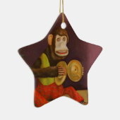 aap zie aap doen keramisch ornament (Rechts)