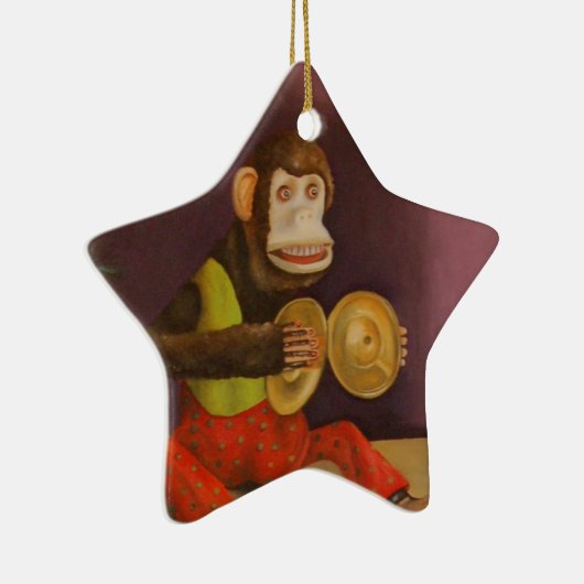 aap zie aap doen keramisch ornament (Rechts)