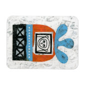 Aap ziet alle koelkastmagneet magneet (Horizontaal)