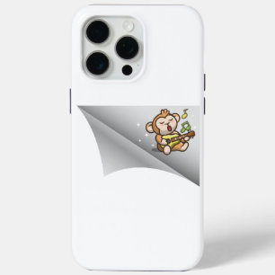 Aap zingen onder de pleister iPhone 15 pro max hoesje