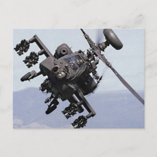Aapache Attack Helikopter Briefkaart