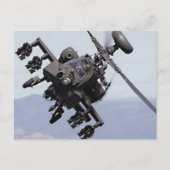 Aapache Attack Helikopter Briefkaart (Voorkant)