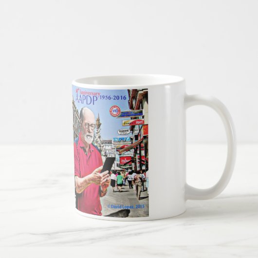 AAPDP 60e Jubileum KoffieMok (Rechts)