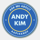 AAPI4Andy Stickers (Voorkant)
