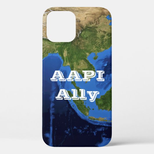 AAPI Ally Hoesje-Mate iPhone Case (Achterkant)