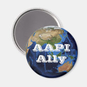 AAPI Ally Magneet (Voorkant / Achterkant)