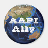 AAPI Ally Magneet (Voorkant)