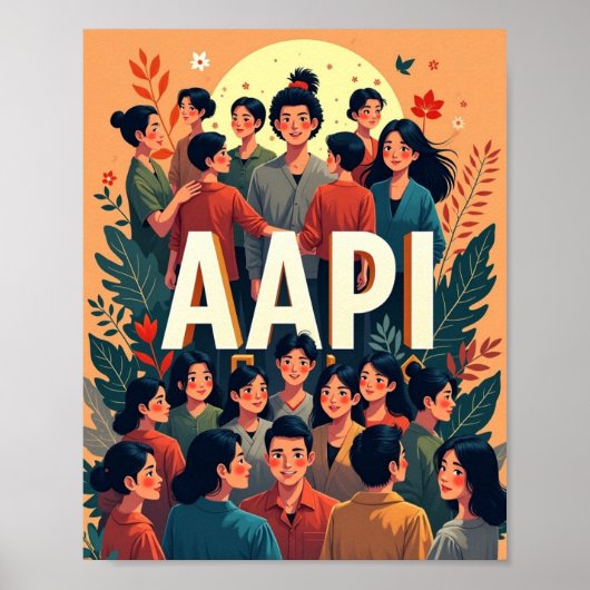 AAPI ALLY POSTER (Voorkant)